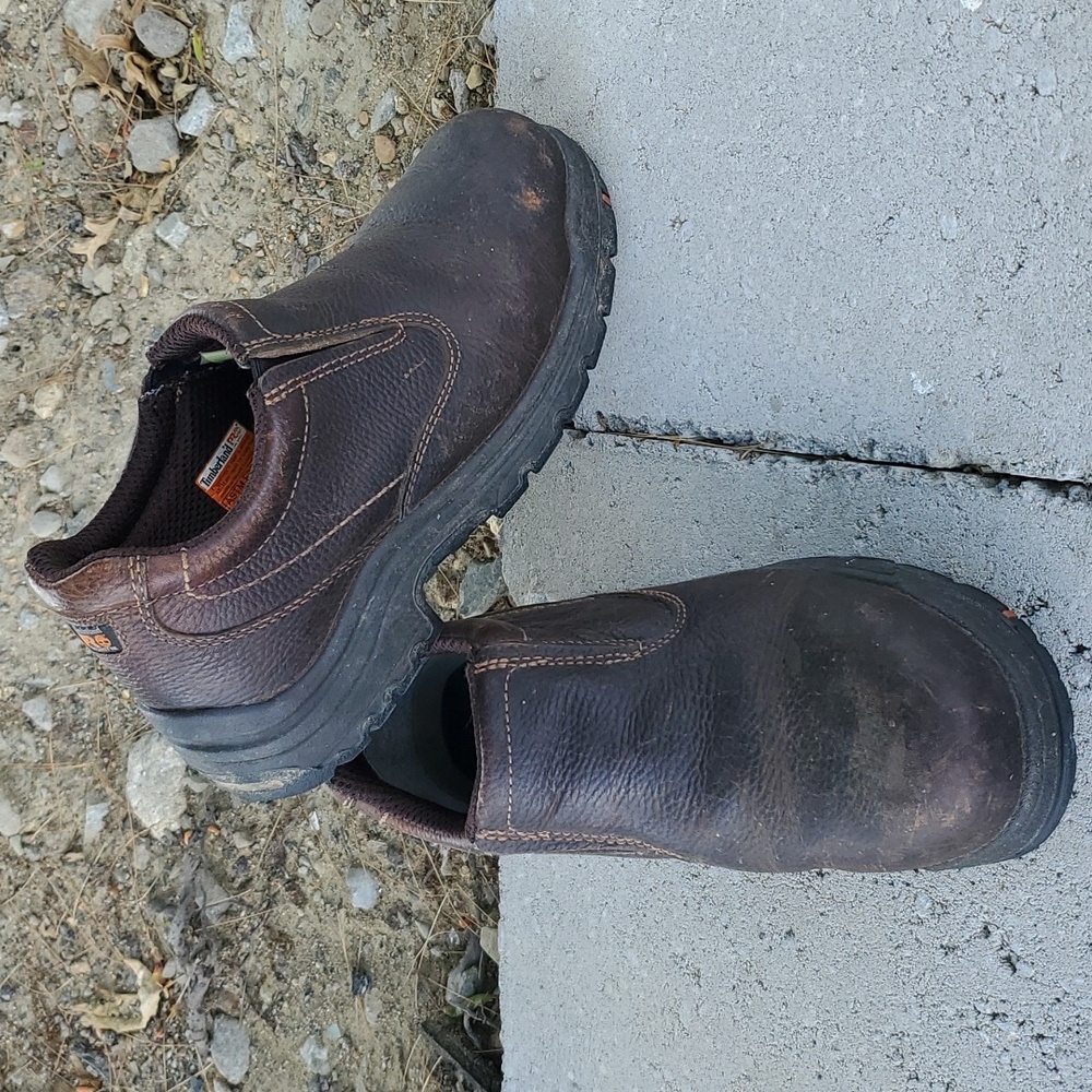 Timberland Pro 53534 TiTAN Slip-On Safety Toe Shoe Men's Size 9 M